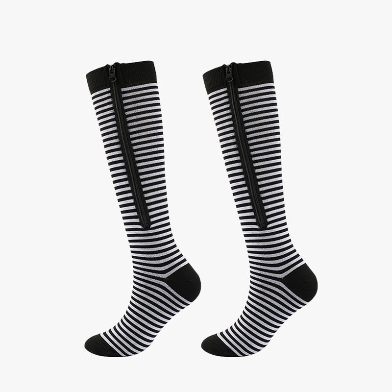 🏃♂️ EasyZip Compression Socks – Zipper Support Socks for Swollen Legs & Everyday Comfort 👣💙